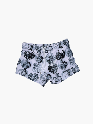 Multiple Tom - Square Cut Swimming Trunks