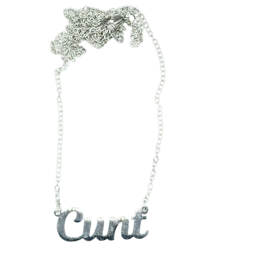 HOLR Statement Necklace Cunt