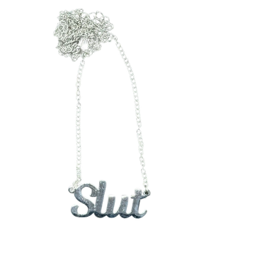 HOLR Statement Necklace Slut